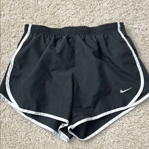 Girls Nike Black Lined Shorts Size M